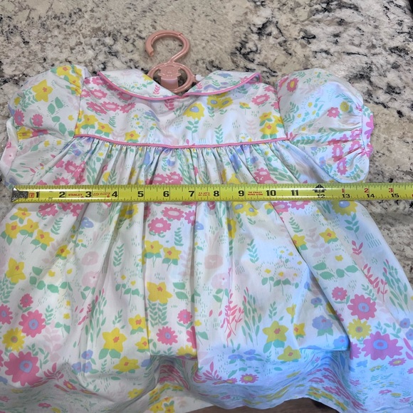 The Beaufort Bonnet Company Pink Floral Dress size 5 no stains worn once - Picture 3 of 6